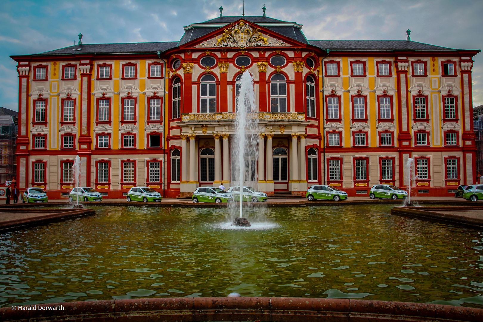 Schloss Bruchsal Schlossgartenseite