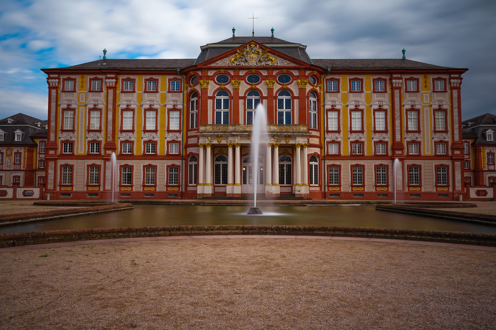 Schloß Bruchsal, Springbrunnen