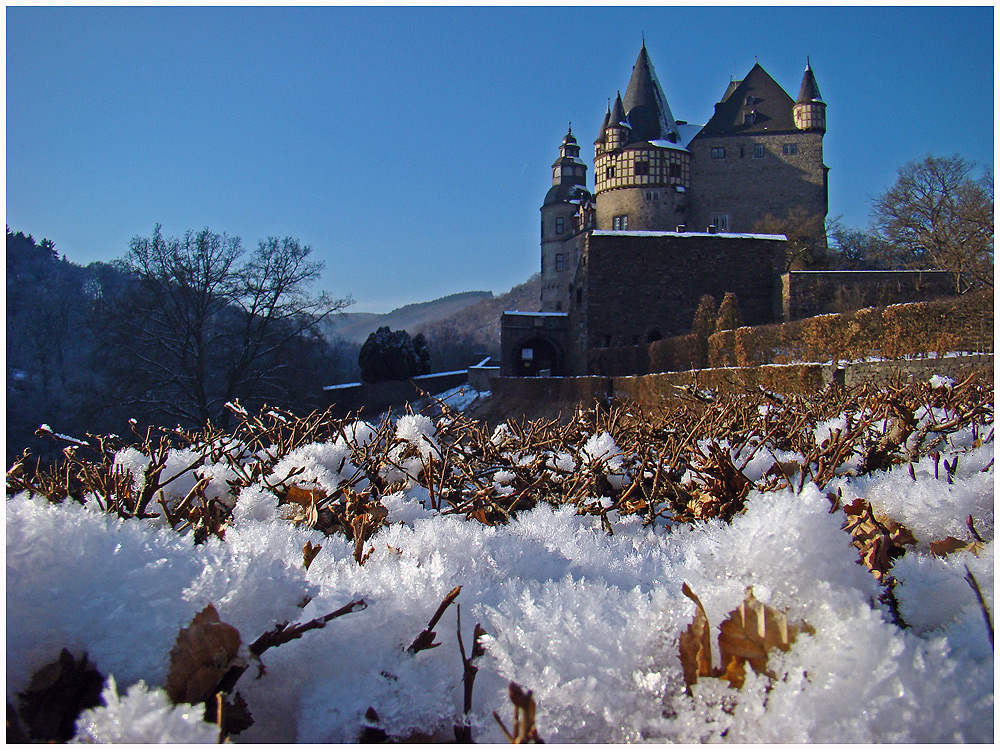 Schloss Bürresheim im Winter