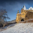 Schloss Bürresheim im Winterkleid