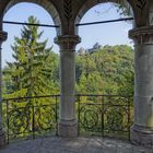 Schloss Burg gesehen vom Diederichstempel II