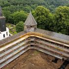 Schloß Burg ist eine Baustelle… 