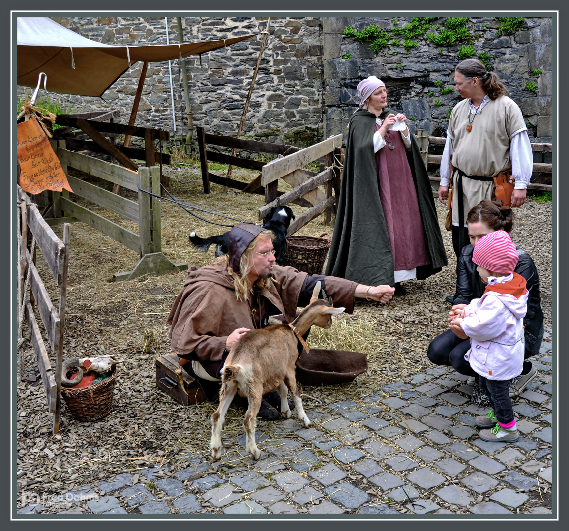 Schloss Burg, Mittelaltermarkt