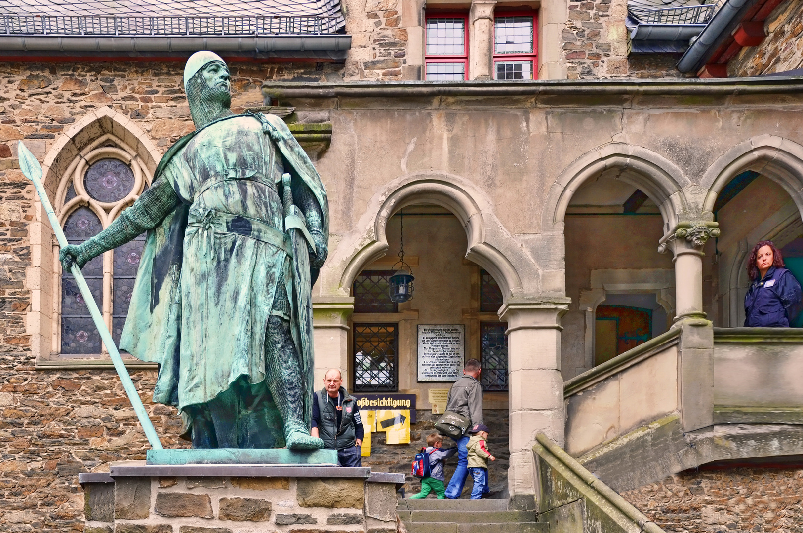 Schloss Burg, Mittelaltermarkt VI