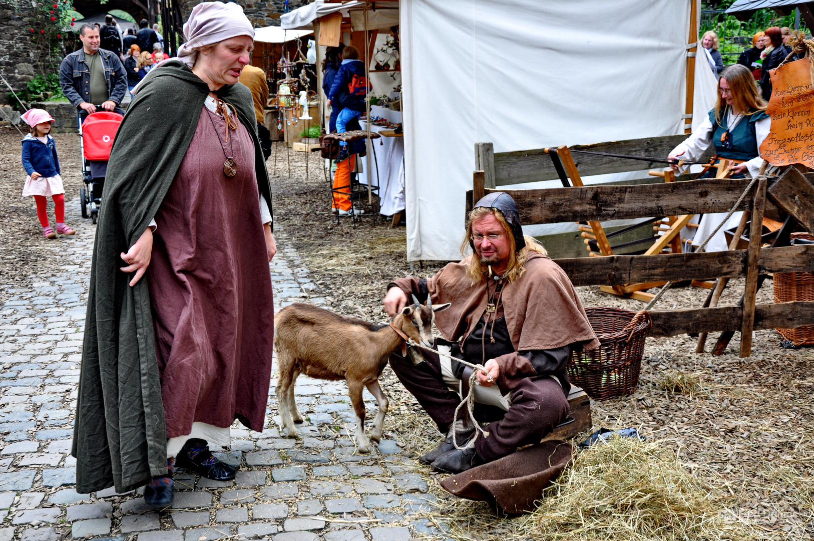 Schloss Burg, Mittelaltermarkt XVI