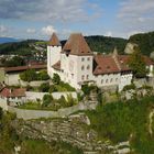 Schloss Burgdorf Drohnenaufnahme