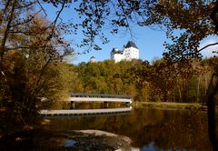 Schloß Burgk im Herbst