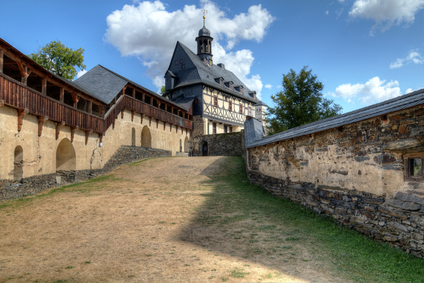 Schloss Burgk Zwinger