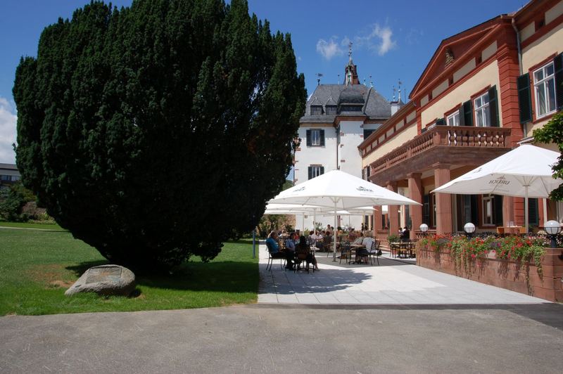 Schloß-Cafe in Weinheim/Bergstraße