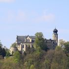 Schloss Callenberg aus Sicht des Goldbergsees