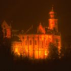 Schloss Callenberg bei Nacht