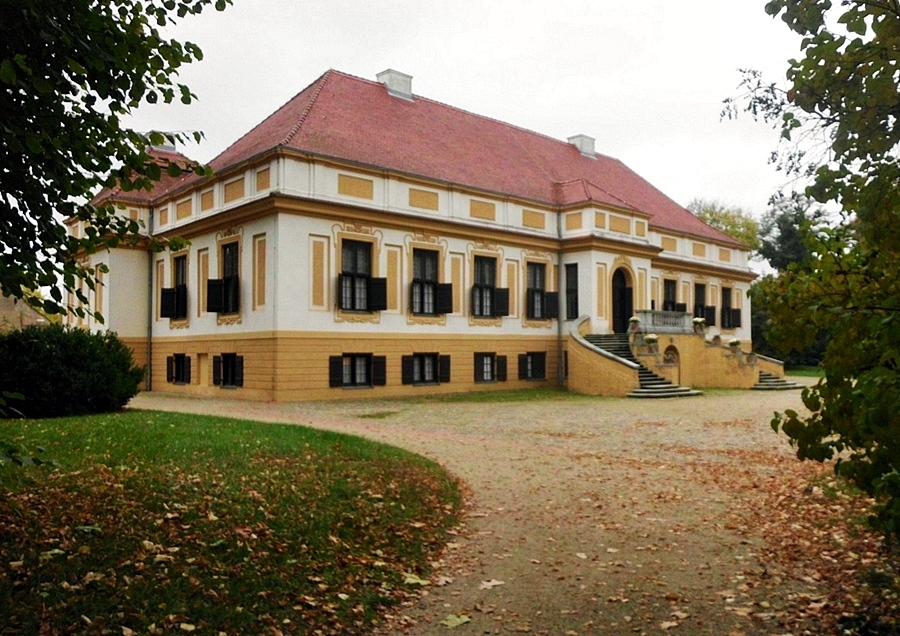 Schloß Caputh im Regen