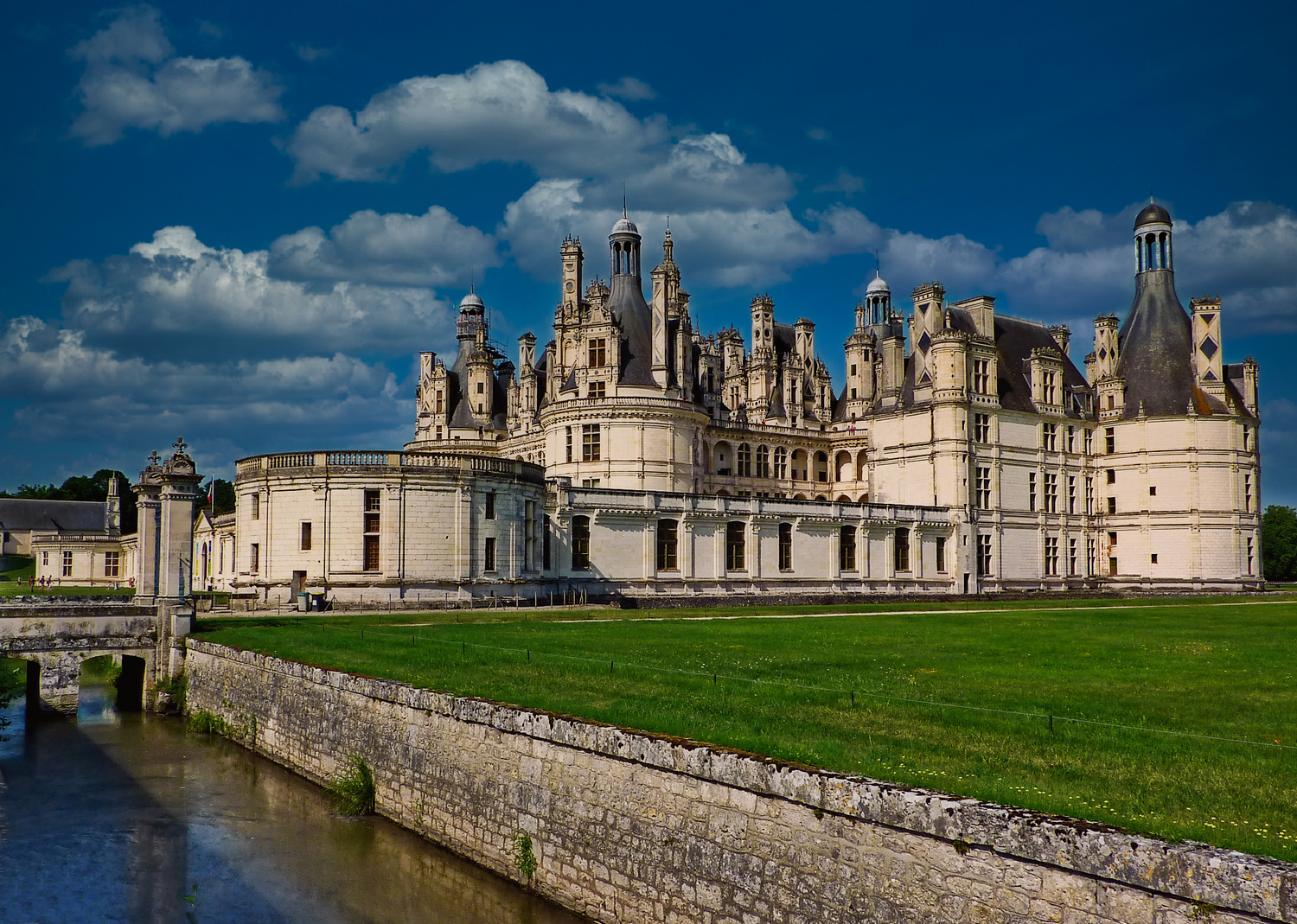 Schloß Chambord an der Loire Frankreich