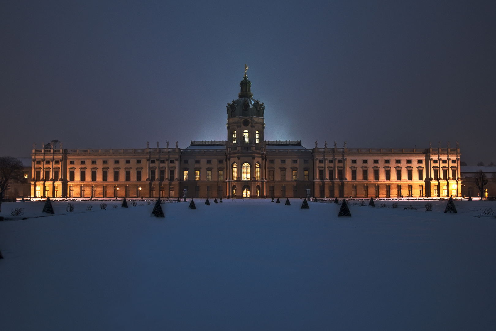 Schloss Charlottenburg am 09.01.2010