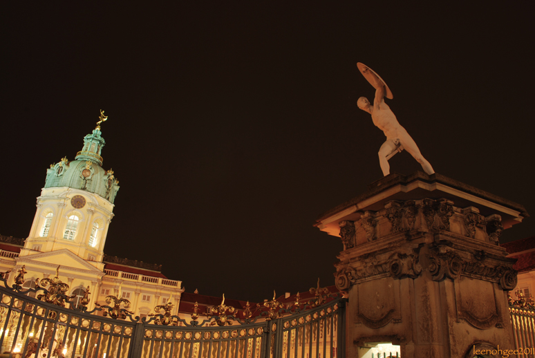 Schloss Charlottenburg bei Nacht