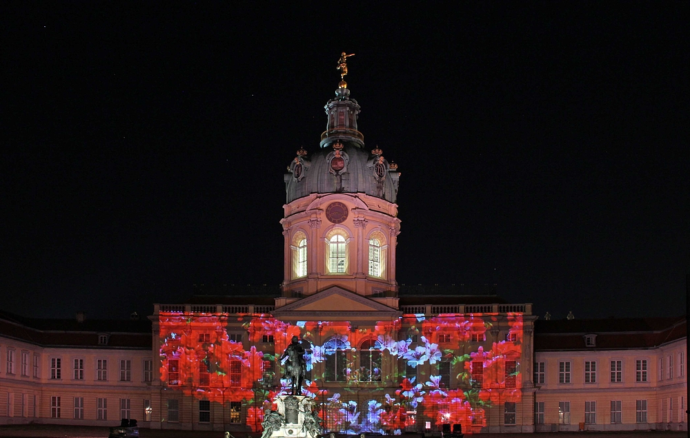 Schloß Charlottenburg beim Festival of Lights 2013