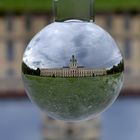 Schloss Charlottenburg durch die Kristallkugel gesehen