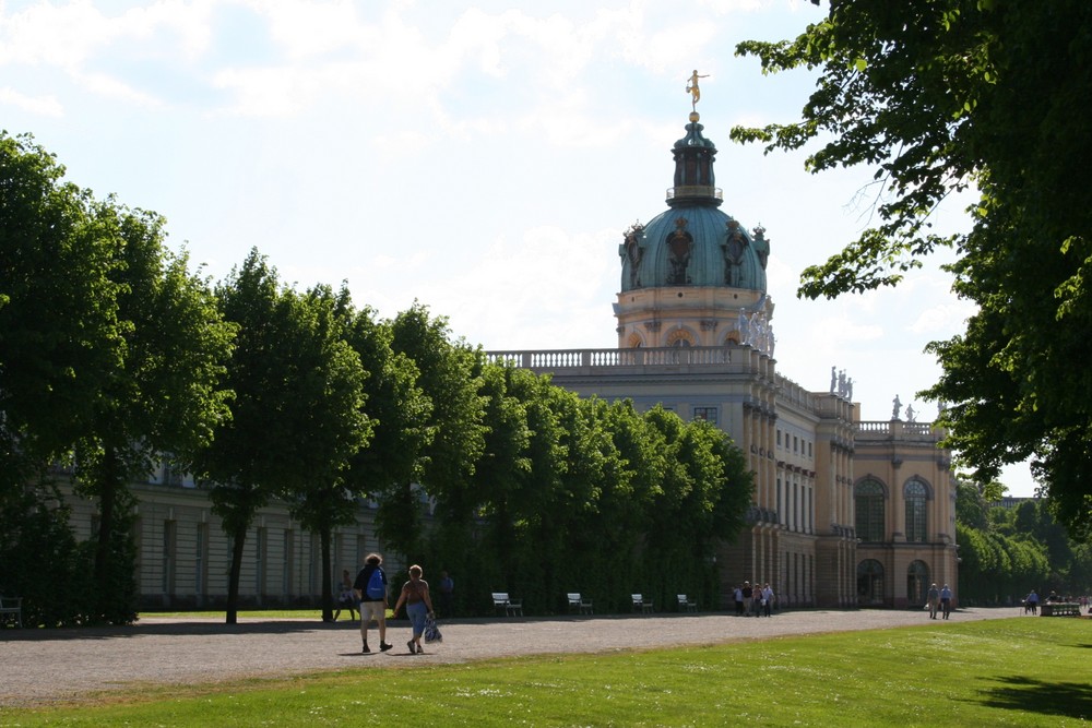 Schloss Charlottenburg Gartenseite