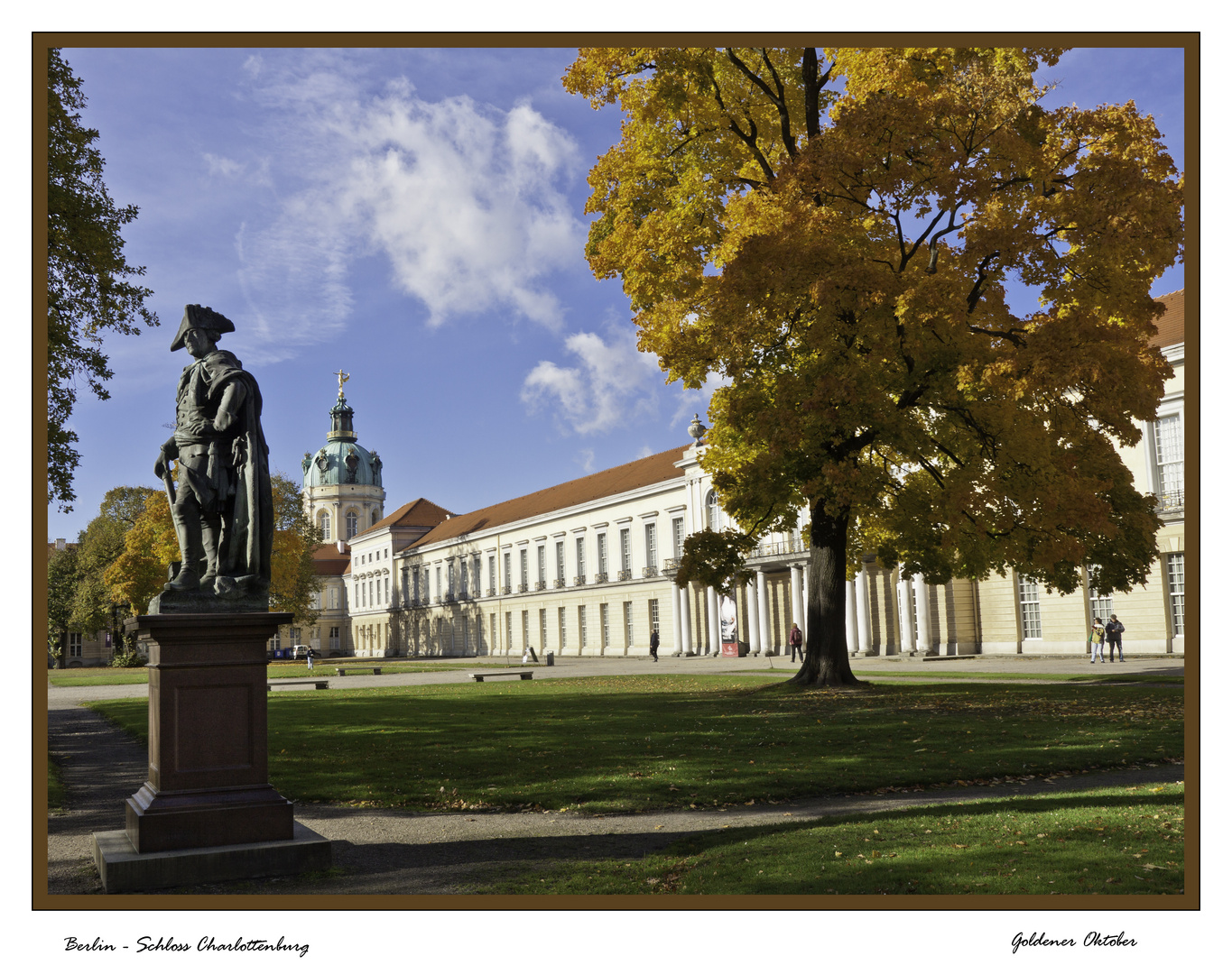 Schloss Charlottenburg im Herbst