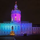 Schloß Charlottenburg in Berlin beim Festival of Lights