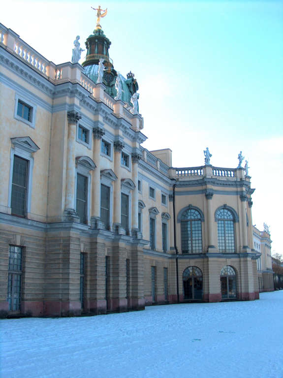 Schloss Charlottenburg kalt erwischt