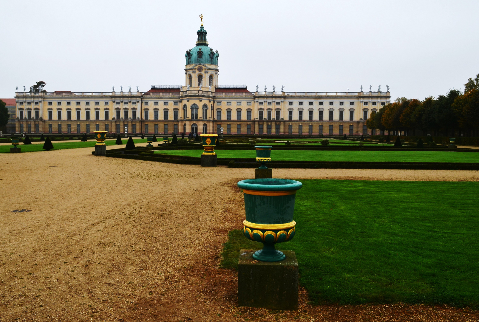 Schloss Charlottenburg , Rückseite