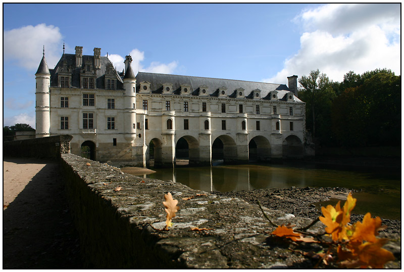 Schloß Chenonceau (Loire, Frankreich)