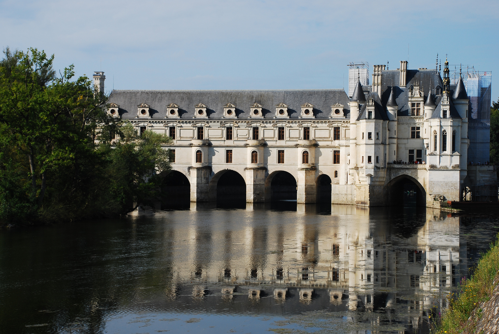 Schloß Chenonceaux in Frankreich