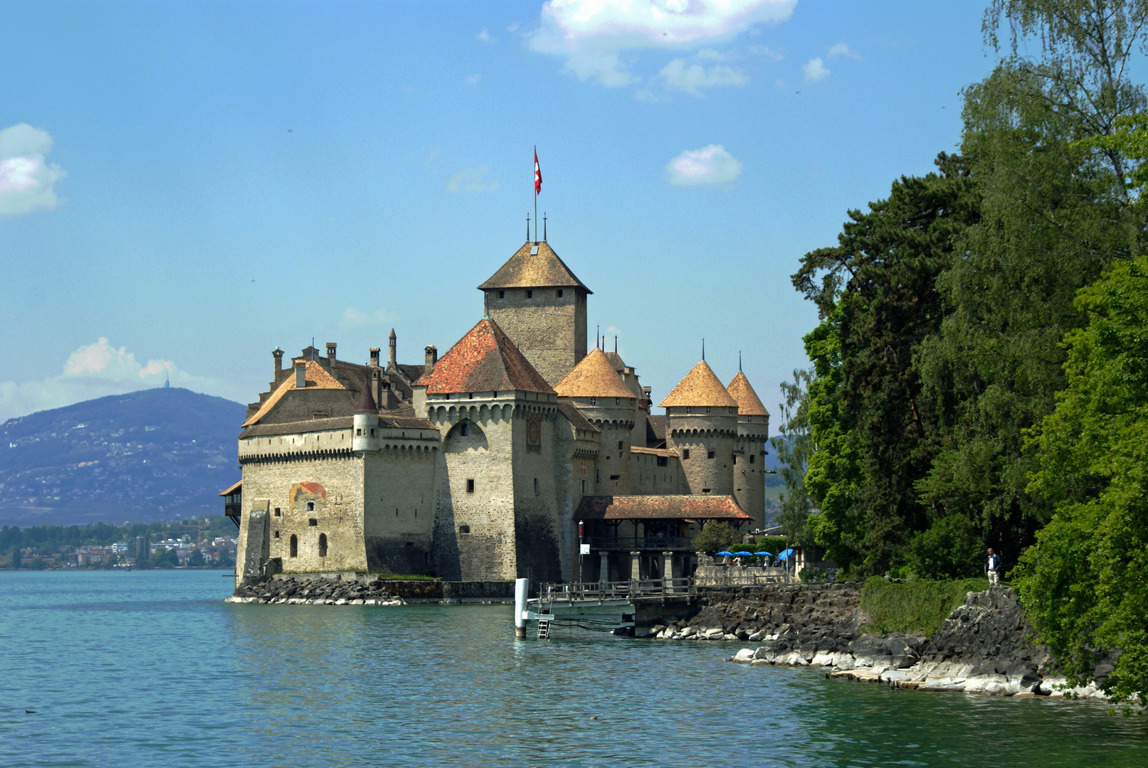 Schloss Chillon am Genfer See