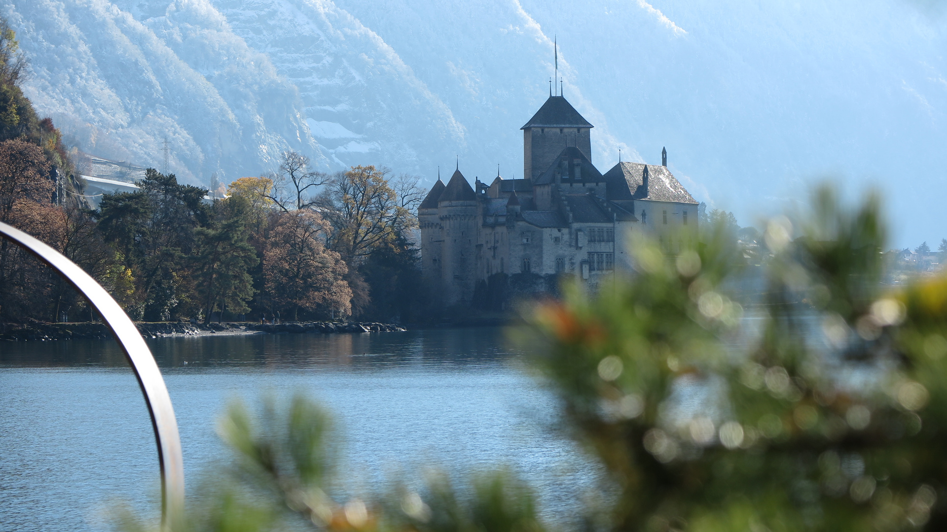 Schloß Chillon am Genfersee