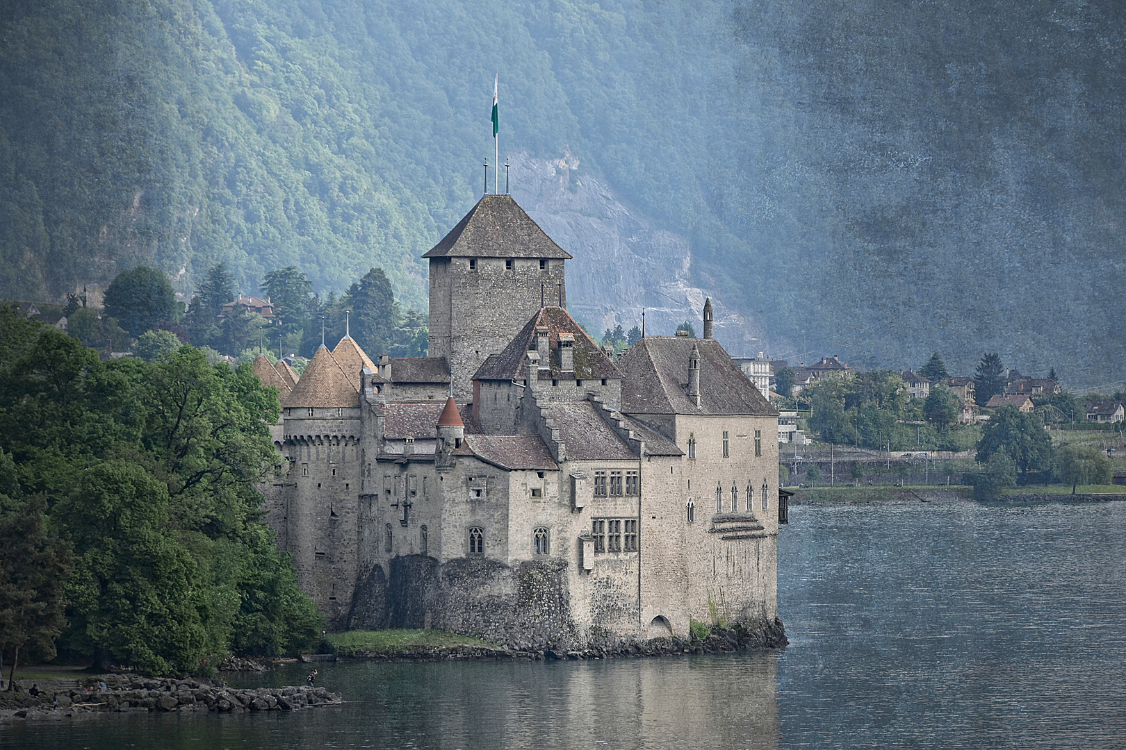 Schloss Chillon am Genfersee