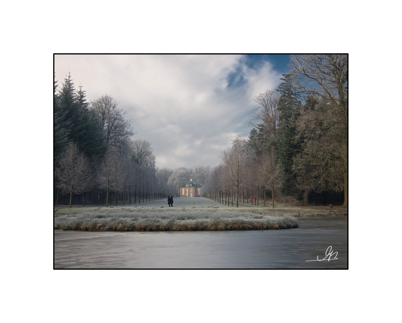 Schloss Clemenswerth im Winter 2011_Sögel_im Emsland