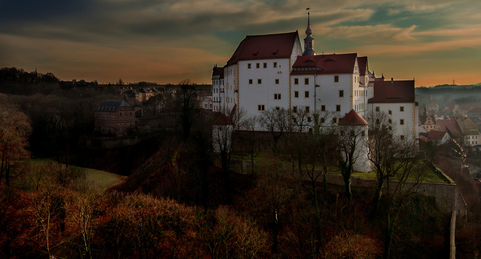 Schloss Colditz im Dezember