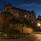 Schloss Colditz zur blauen Stunde