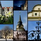 Schloss - Collage (Der Johannbau in Dessau-Rosslau)