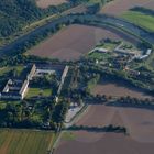 Schloss Corvey-Luftaufnahme