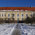 Schloss Dachau im Winter