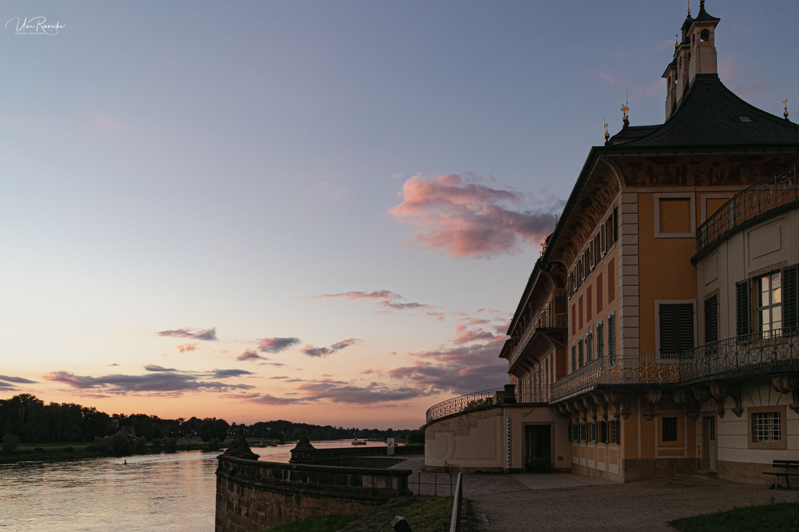 Schloss-Dämmerung