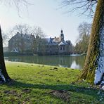 Schloss Darfeld im Winter.