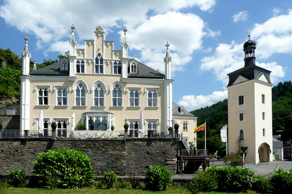Schloss des Fürsten Sayn-Wittgenstein-Sayn in Bendorf-Sayn/Rhein