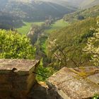 Schloss Dhaun - Blick ins Kellenbachtal