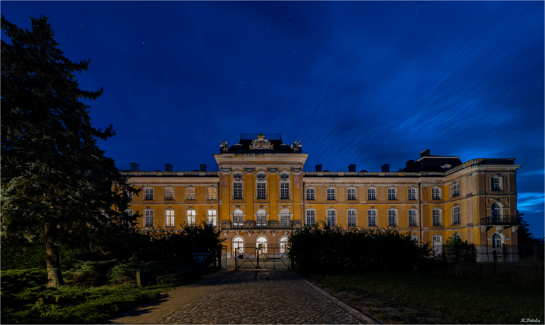 Schloss Dornburg am Abend