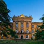 Schloss Dornburg Ausgang zum Park