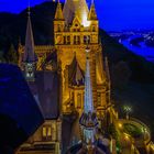   Schloss Drachenburg auf dem Drachenfels in Königswinter