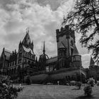 Schloß Drachenburg in B/W