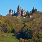 Schloss Drachenburg in Herbstfarben