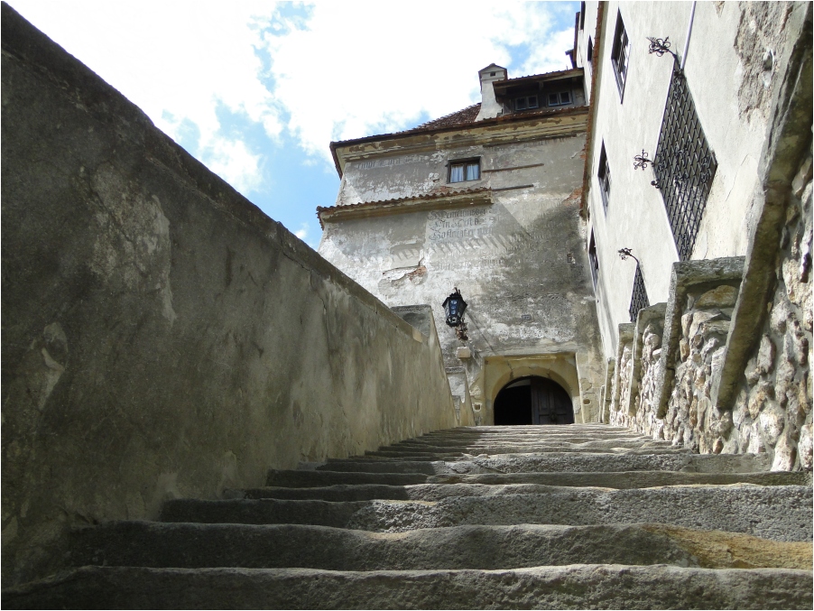 Schloss Dracula (Schloss Bran) - Der Eingang