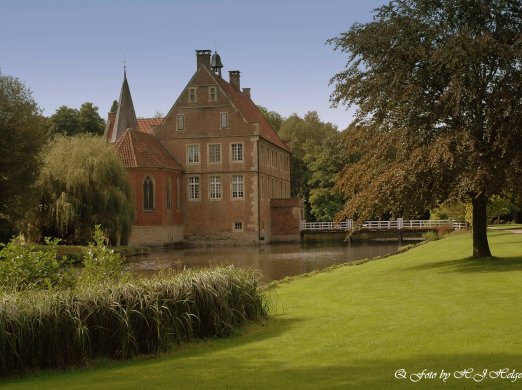 Schloss Droste im schönen Münsterland..........