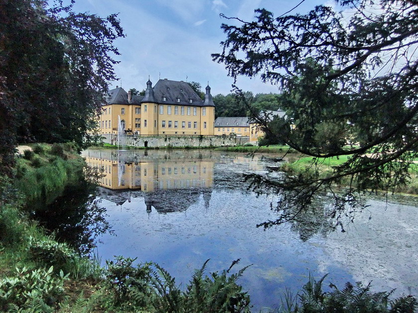 Schloß Dyck - als noch Sommer war