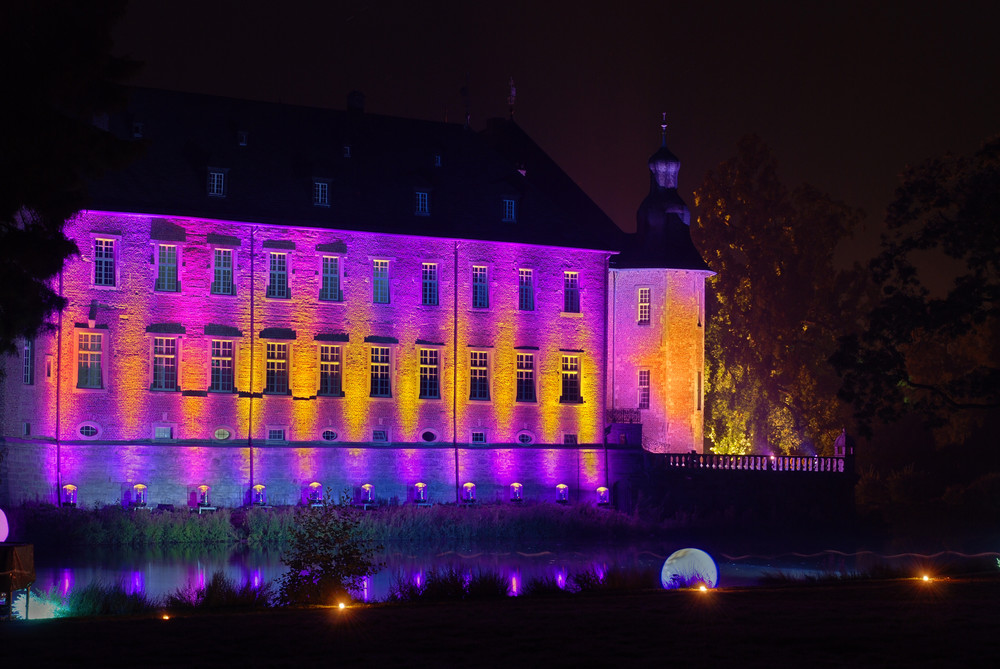 Schloss Dyck bei der Illumina